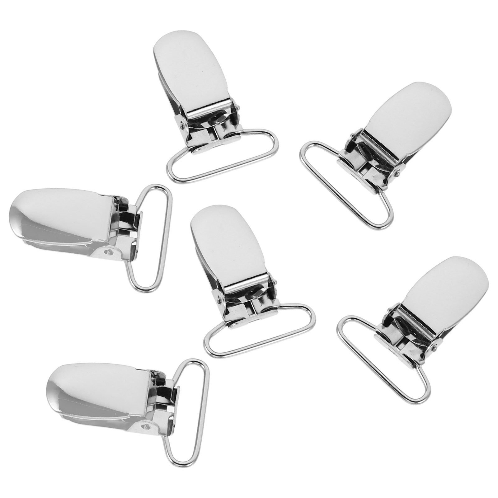 Snap Fastener Setter - 30 Stück Entenschnabel-Clips aus Metall, rutschfeste