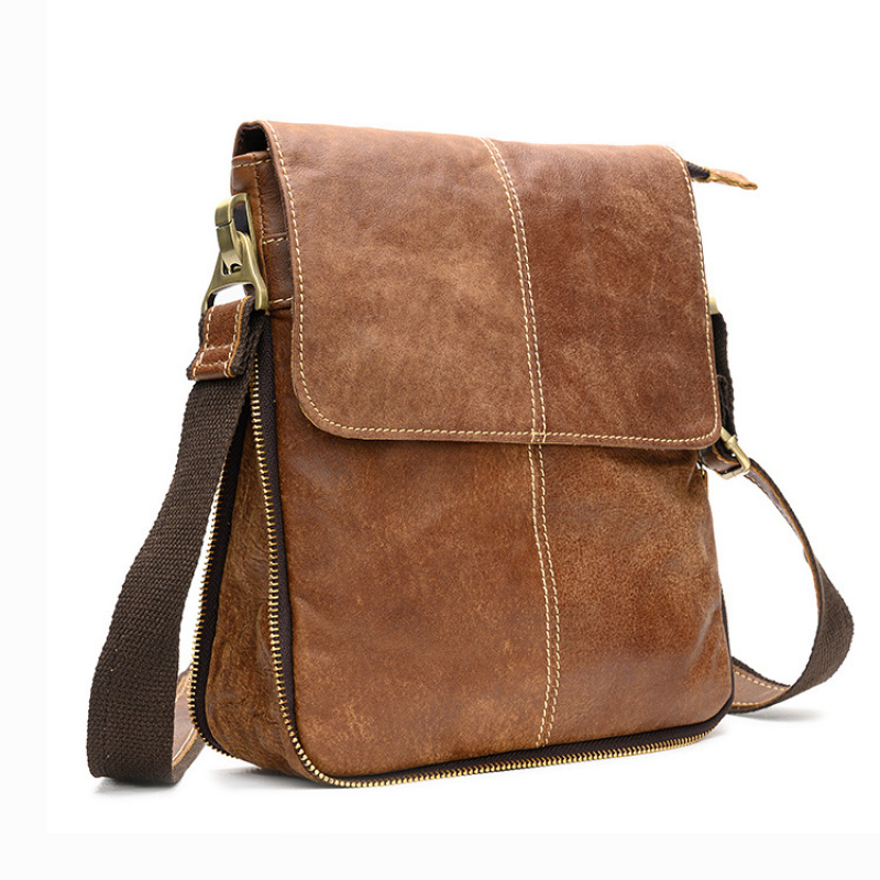 Leather Work Bag Men - Herrentasche aus Rindsleder der obersten Qualität,