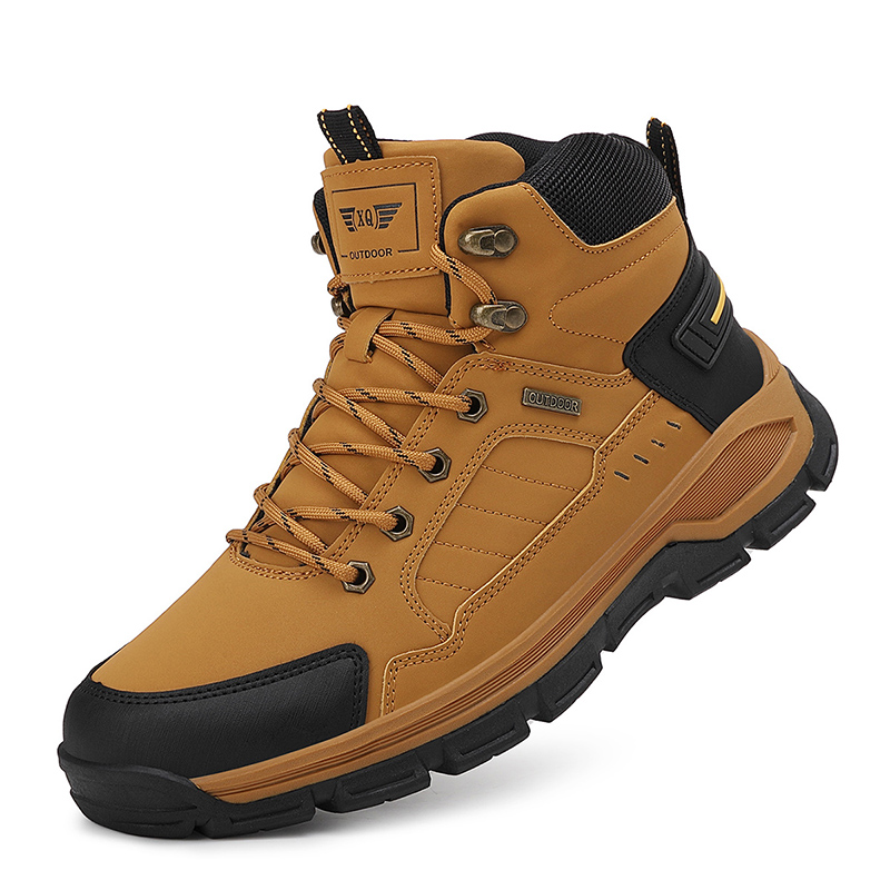 Leather Work Boots - Neue Herbst herren Stiefel Mode Outdoor