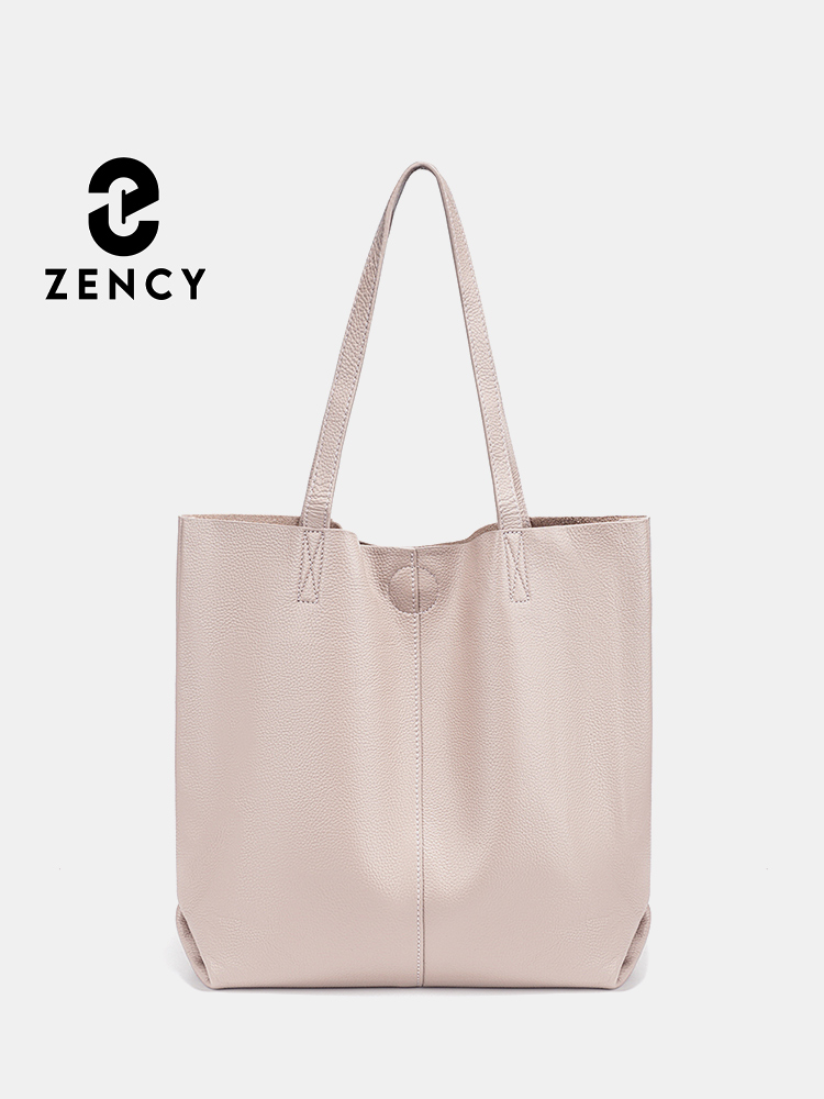 Leather Work Handbags For Women - Zency Damen-Handtasche mit großem Fassungsvermögen, Umhängetasche