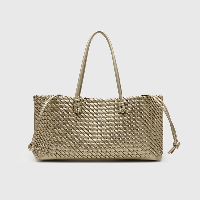 Leather Work Handbags For Women - Designer Luxus PU Gewebte Tragetasche, Henkeltasche