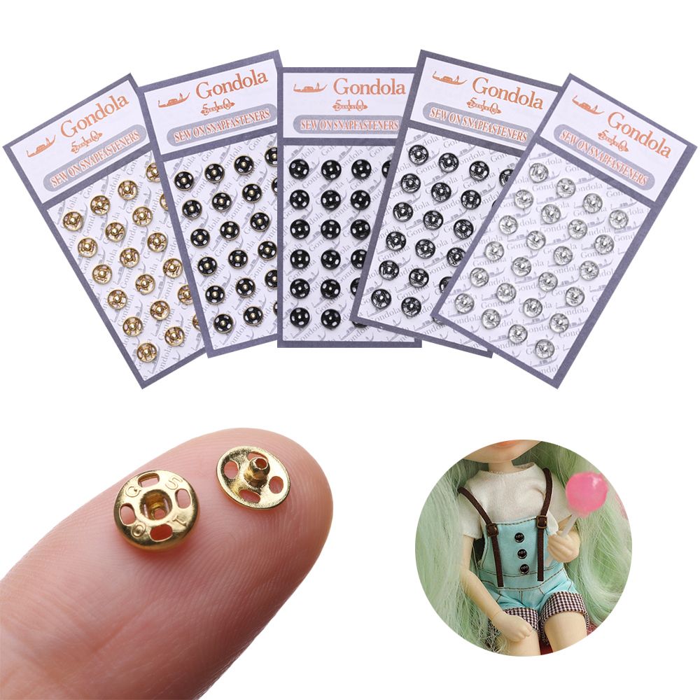 Snap Fastener Setter - Mini-Knopfs chnalle DIY Puppen kleidung Metalls