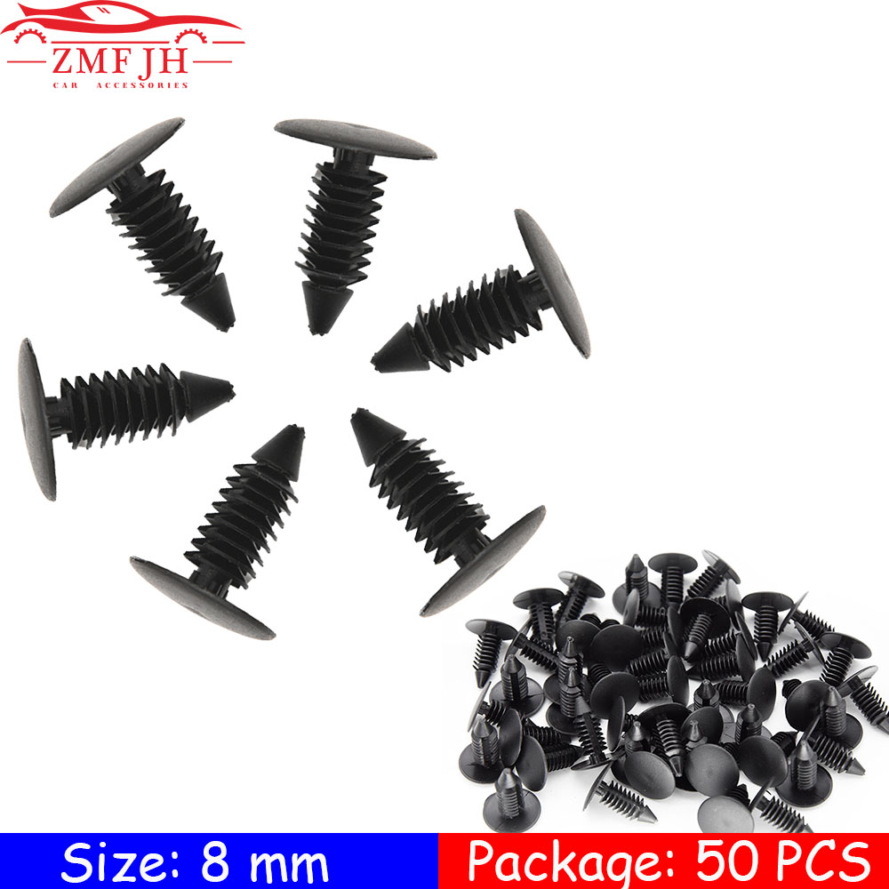 Snap Fastener Setter - 50PCS Auto Fastener 8mm Loch Nylon
