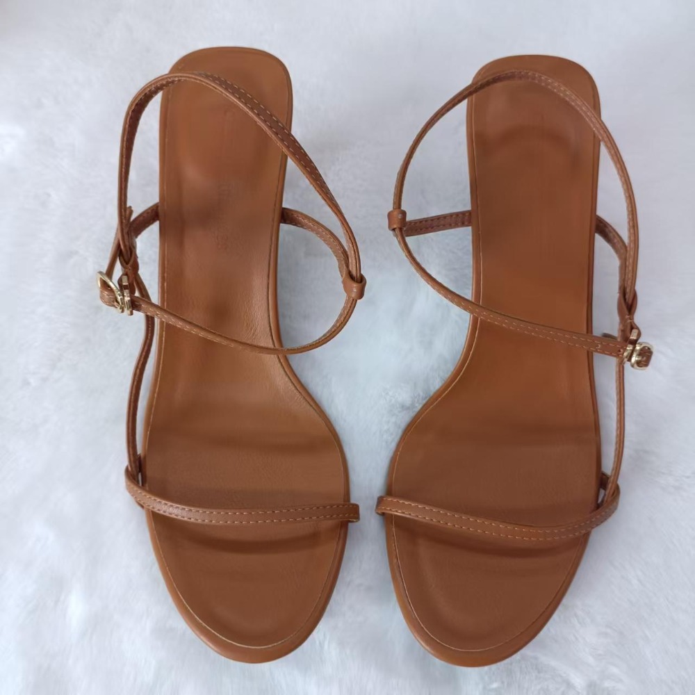 Sommer-Sandalen für Damen, neu – Leather Work Heels Bewertung und Preis