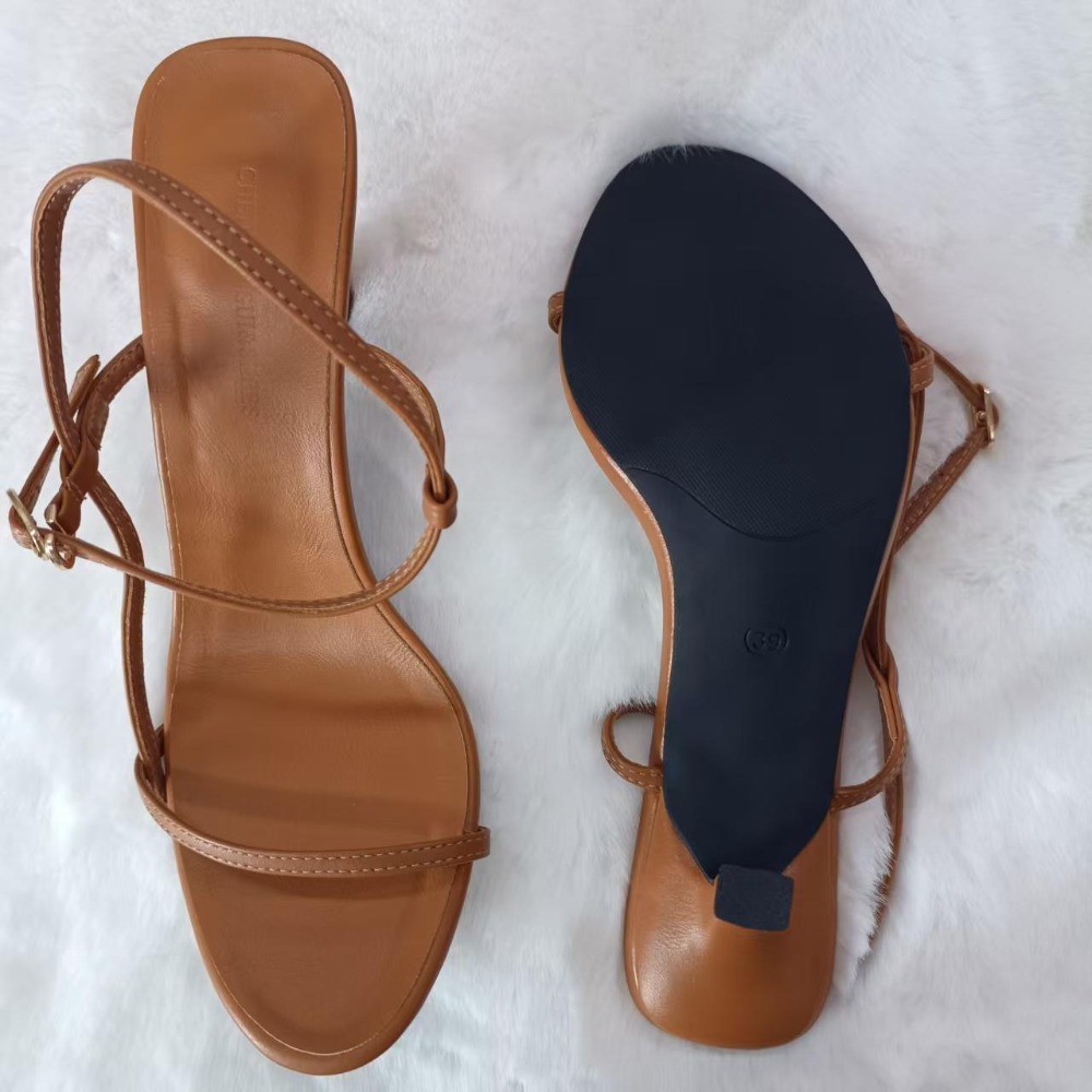 Sommer-Sandalen für Damen, neu – Leather Work Heels Bewertung und Preis