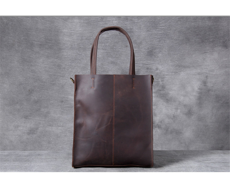 Vintage echtes Leder Herren Ha – Leather Work Bag Laptop Bewertung und Preis