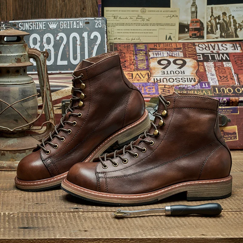 Handgemachte britische große G – Leather Work Boots Bewertung und Preis
