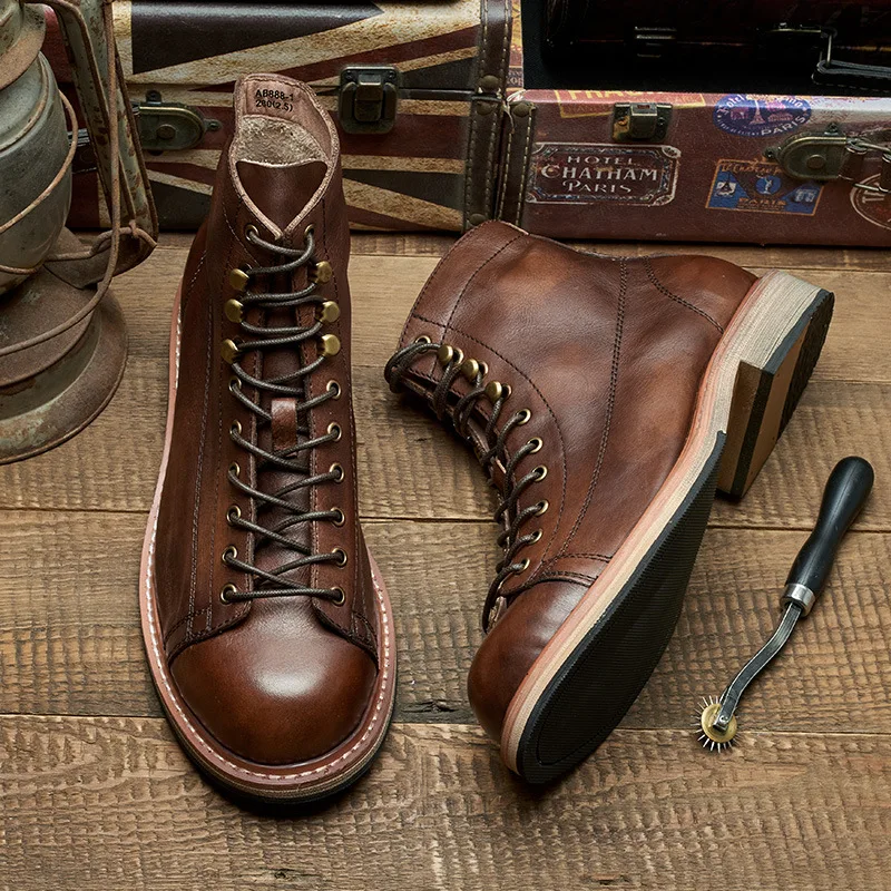 Handgemachte britische große G – Leather Work Boots Bewertung und Preis