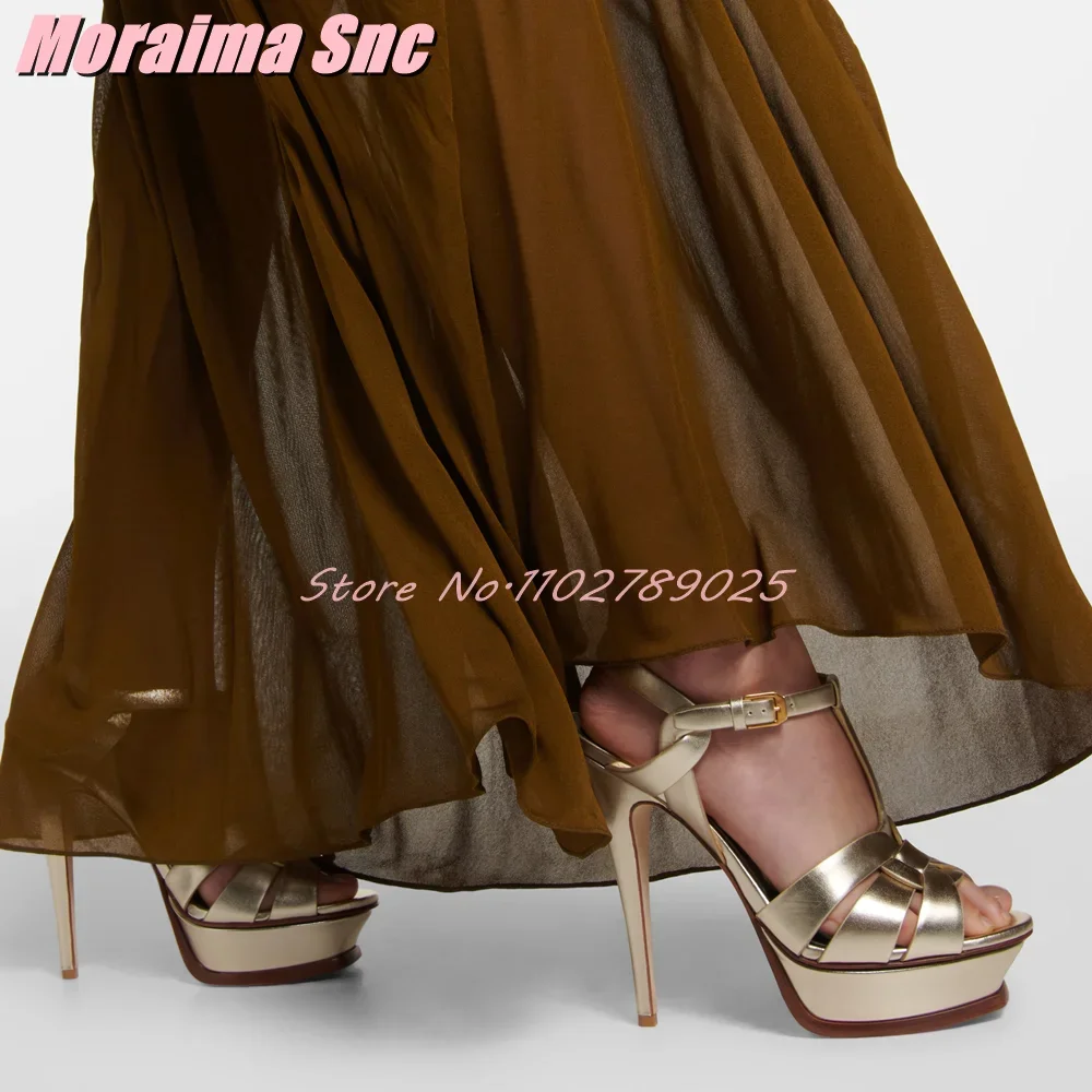 Plattform Taille T-Riemen Karr – Leather Work Heels Bewertung und Preis