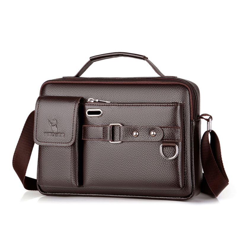Marke Männer Schulter Tasche P – Leather Work Bag Men Bewertung und Preis