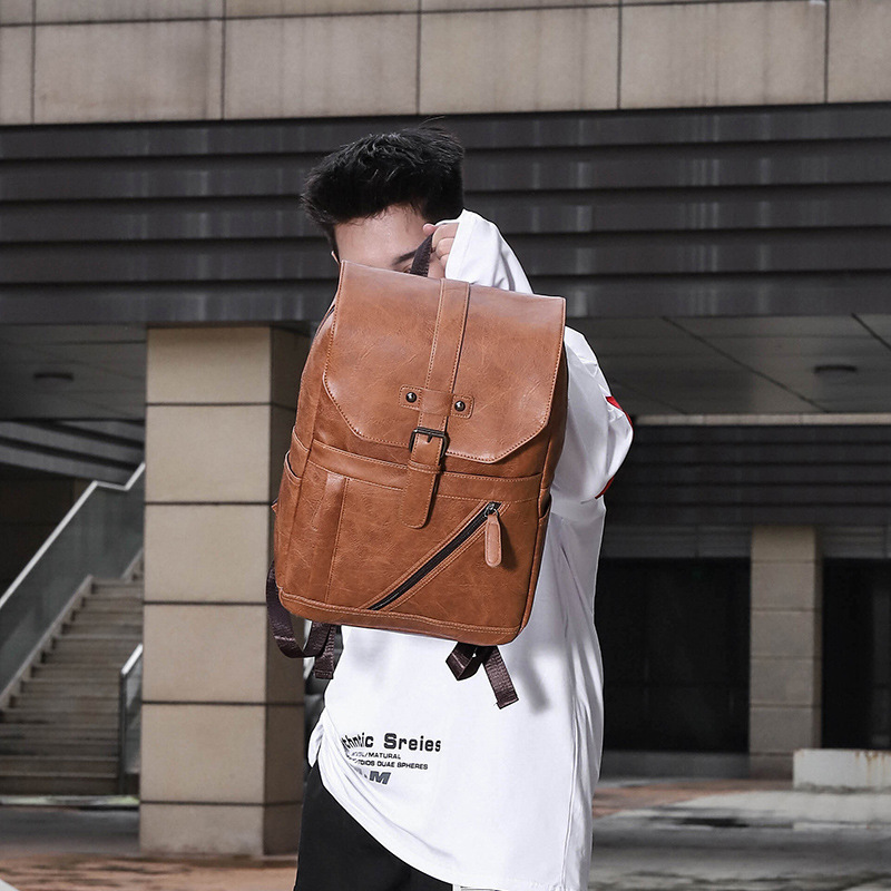 AOTIAN Hochwertiger Business-R – Leather Work Rucksack Mens Bewertung und Preis