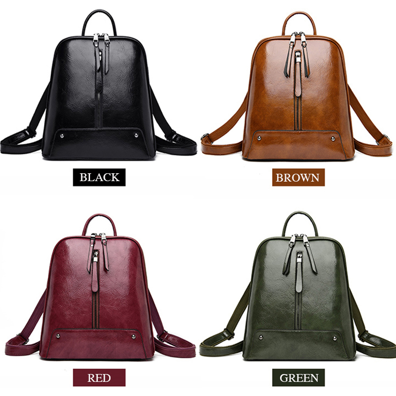 Frauen Leder Rucksack Mode Ruc – Leather Work Backpack Bewertung und Preis