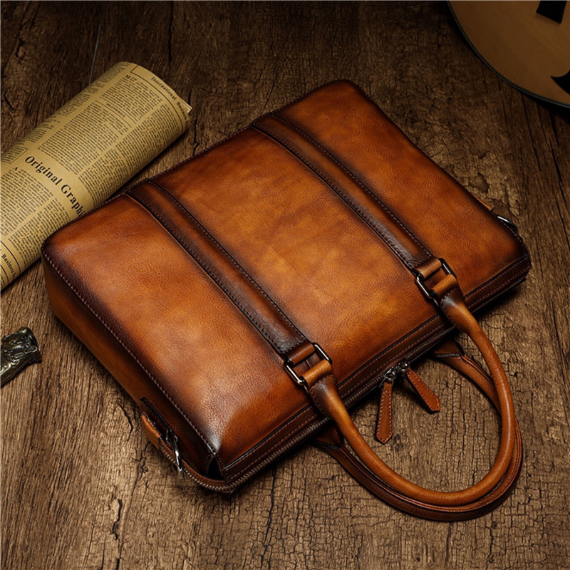 YETTIES Business-Aktentasche a – Leather Work Bag Laptop Bewertung und Preis