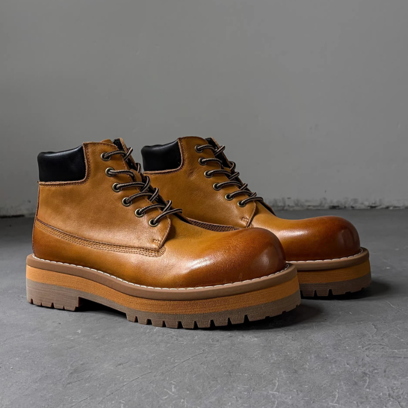 Britischer Stil Herren Stiefel – Leather Work Boots Bewertung und Preis