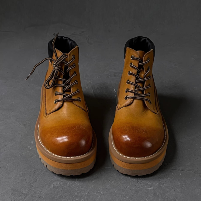 Britischer Stil Herren Stiefel – Leather Work Boots Bewertung und Preis