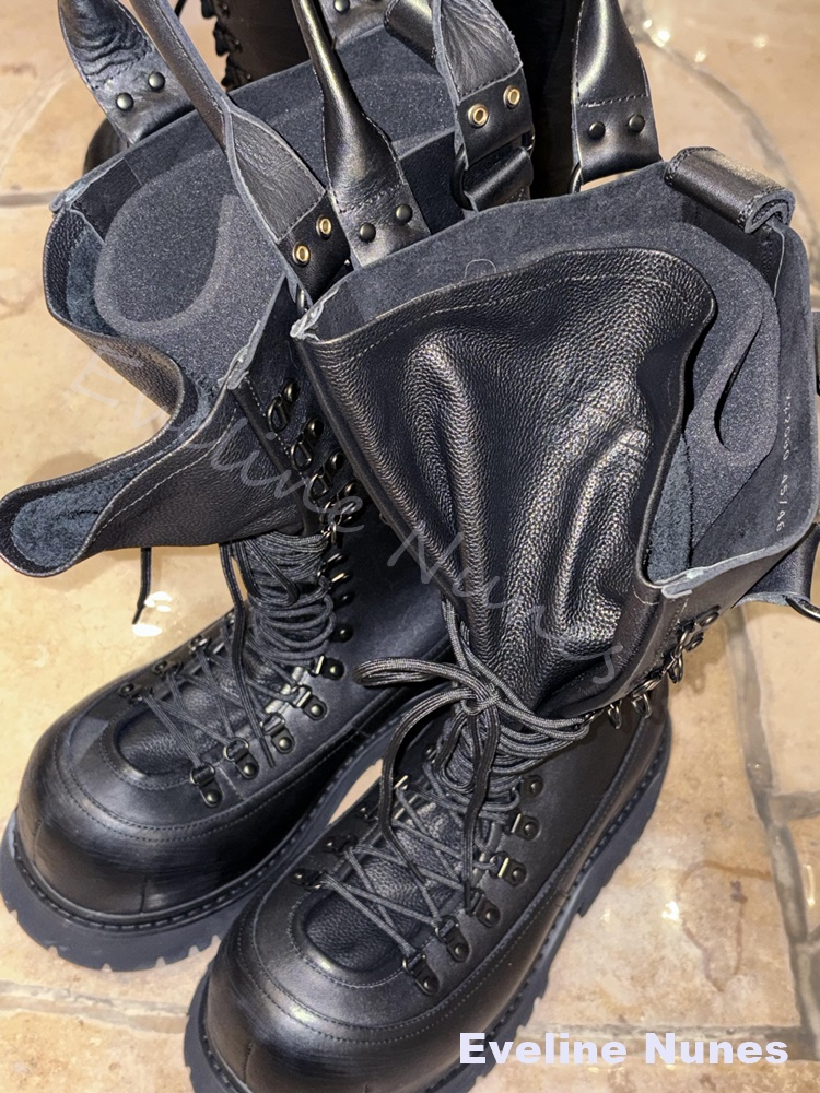 Retro Echtleder Motorradstiefe – Leather Work Boots Bewertung und Preis