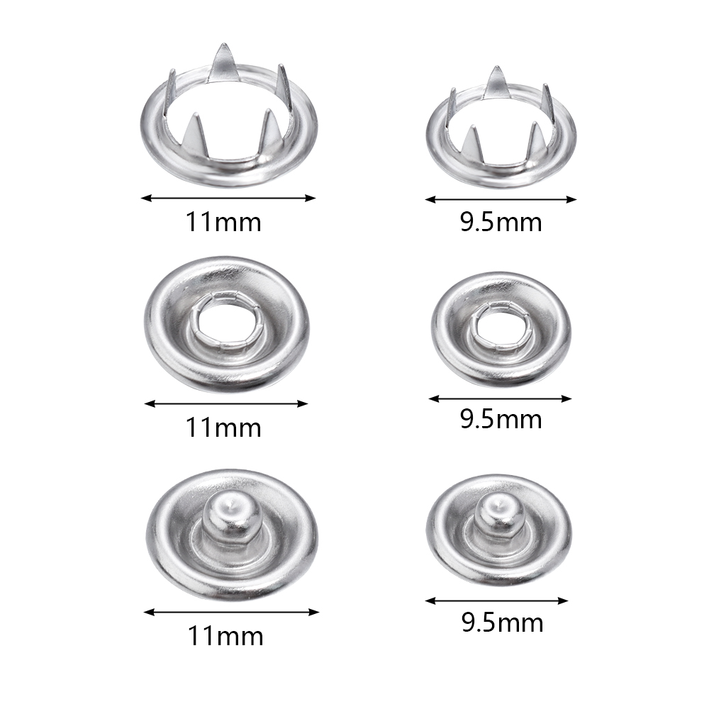 50 Sets 7,5/9,5/11mm Edelstahl – Snap Fastener Setter Bewertung und Preis
