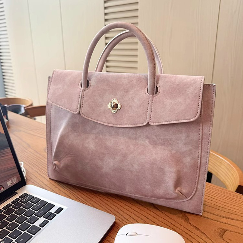 Elegante Rosa PU-Leder Laptop- – Leather Work Bag Laptop Bewertung und Preis