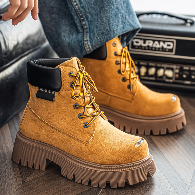 Klassische High-Top-Stiefel au – Leather Work Boots Bewertung und Preis
