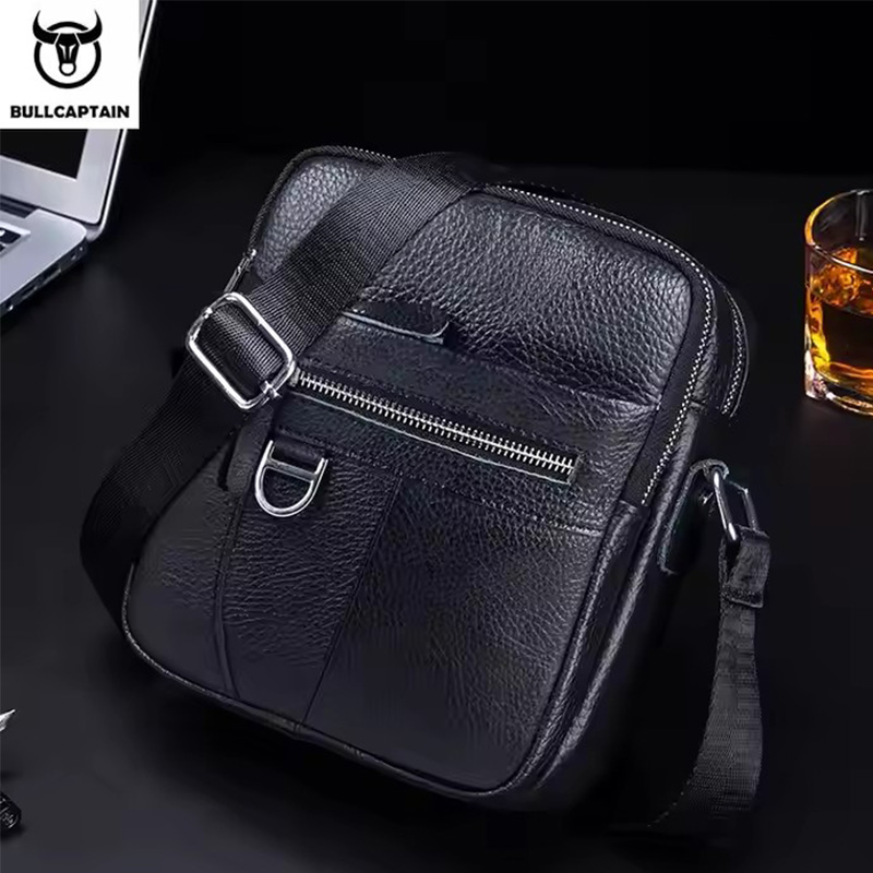 BULLCAPTAIN Herren-Umhängetasc – Leather Work Bag Men Bewertung und Preis