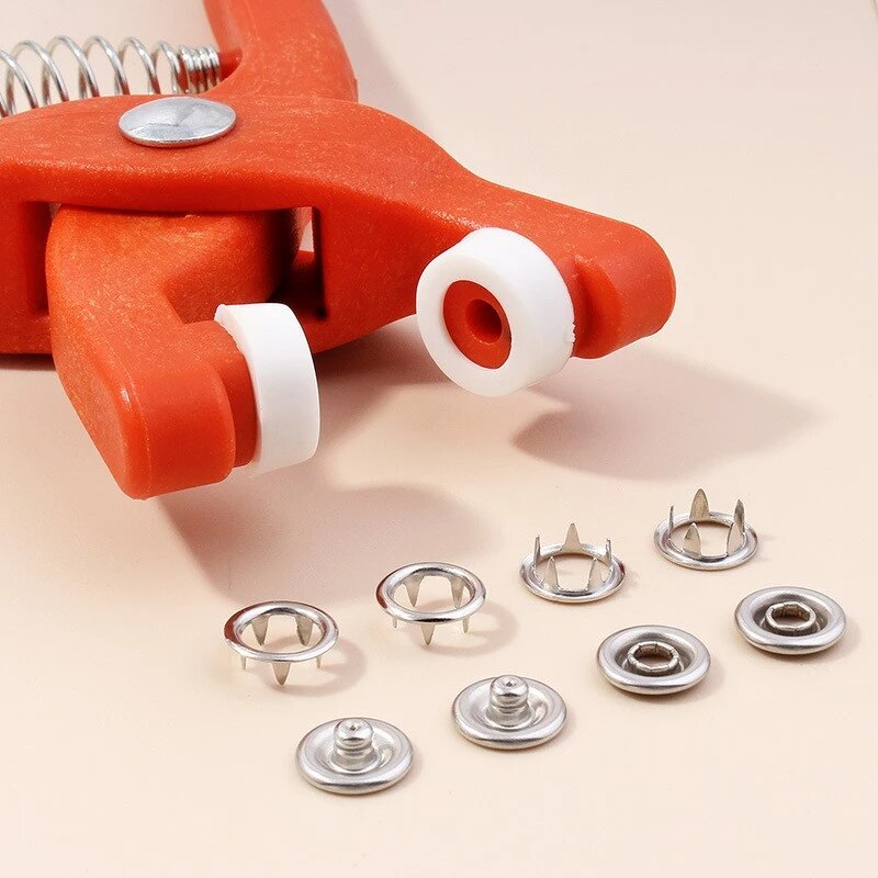 50 Sets 9,5 MM Fünf Backen Sch – Snap Fastener Setter Bewertung und Preis