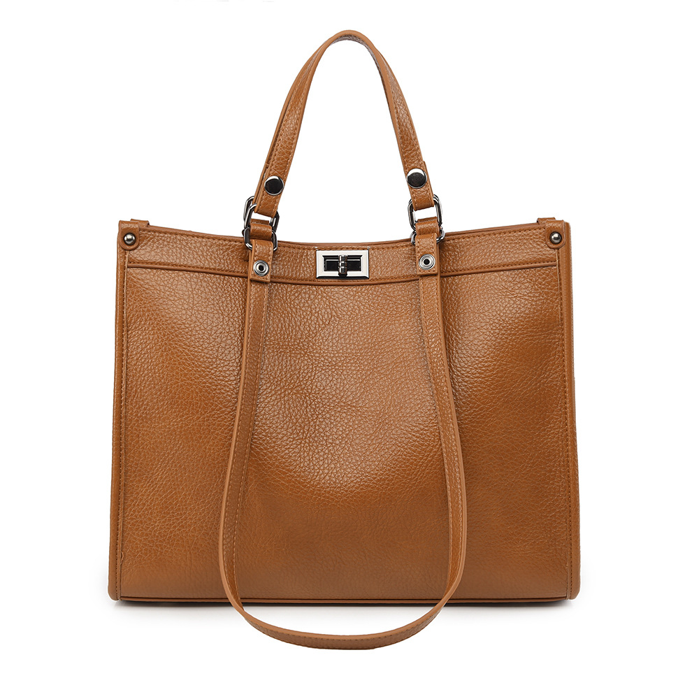 Damen Große Kapazität Tragetas – Leather Work Handbags For Women Bewertung und Preis