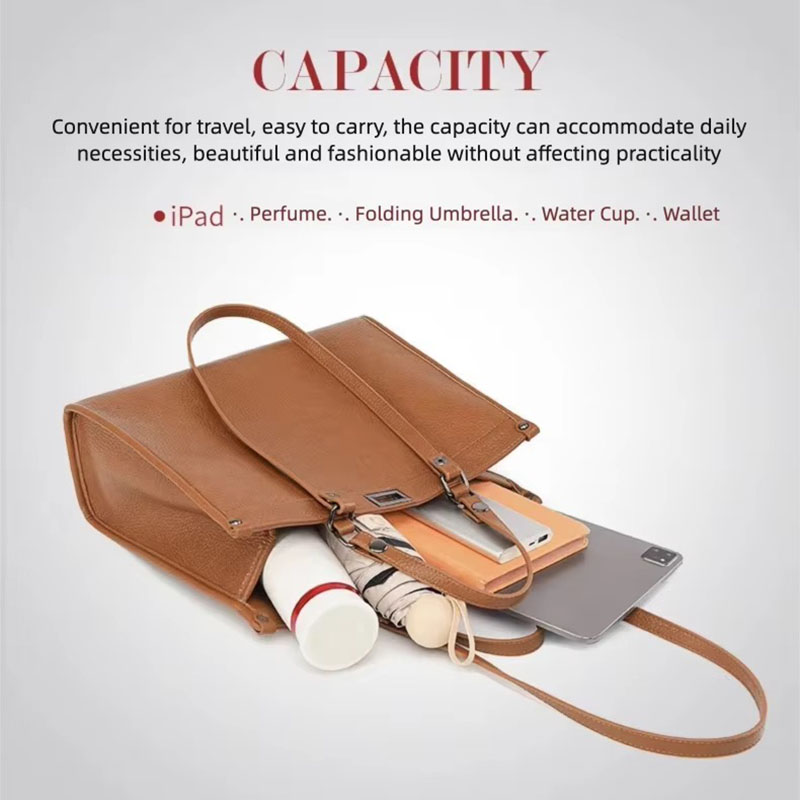 Damen Große Kapazität Tragetas – Leather Work Handbags For Women Bewertung und Preis