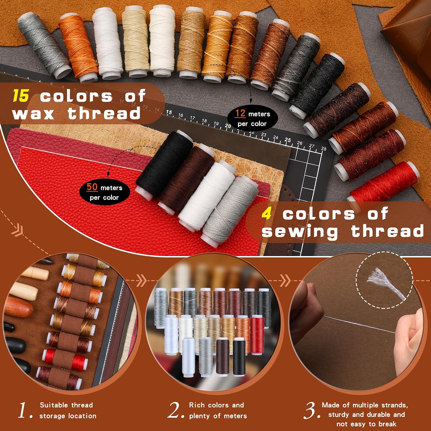 Lederbearbeitungs-Set mit Werk – For Leather Work Bewertung und Preis