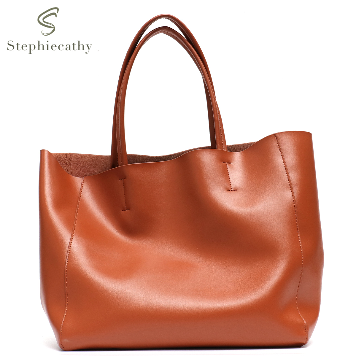 Minimalistische große Tragetas – Leather Work Handbags For Women Bewertung und Preis