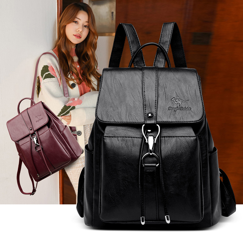 Anti Diebstahl Rucksack Frauen – Leather Work Backpack Bewertung und Preis