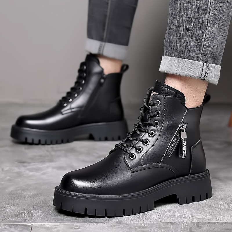 Männer Klassische Echtes Leder – Leather Work Boots Bewertung und Preis