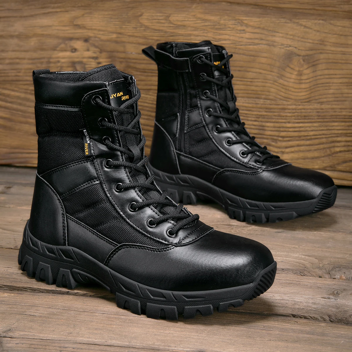Herren Outdoor Wanderschuhe Hi – Leather Work Boots Bewertung und Preis
