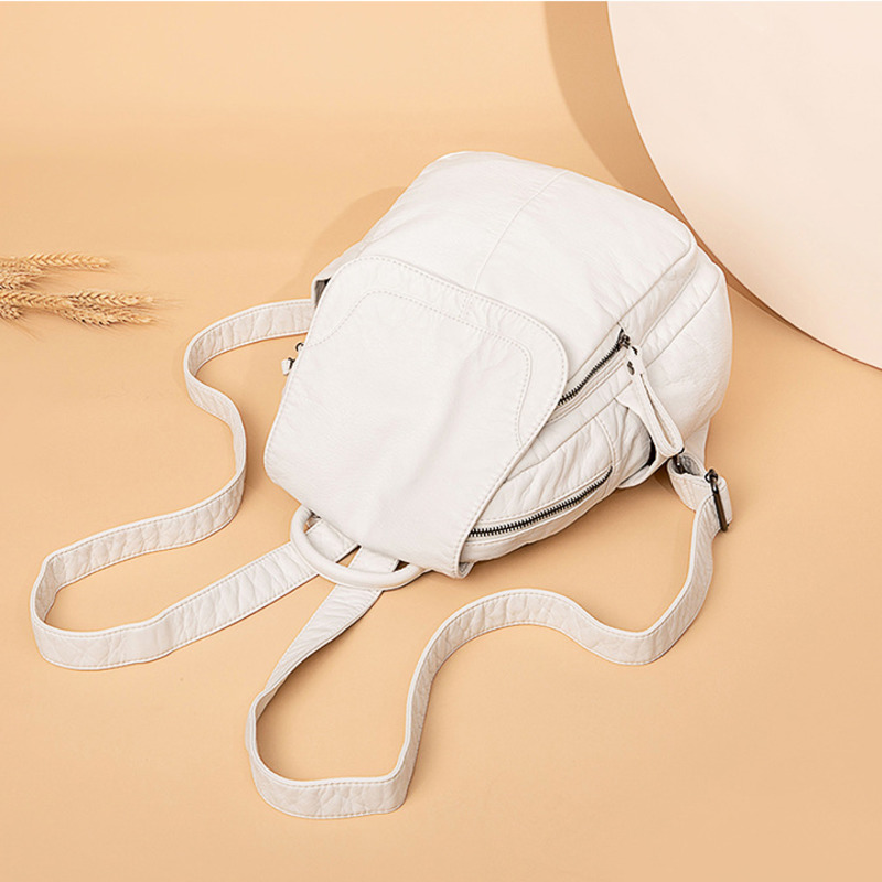 Damen rucksack weiß gewaschene – Leather Work Backpack Bewertung und Preis