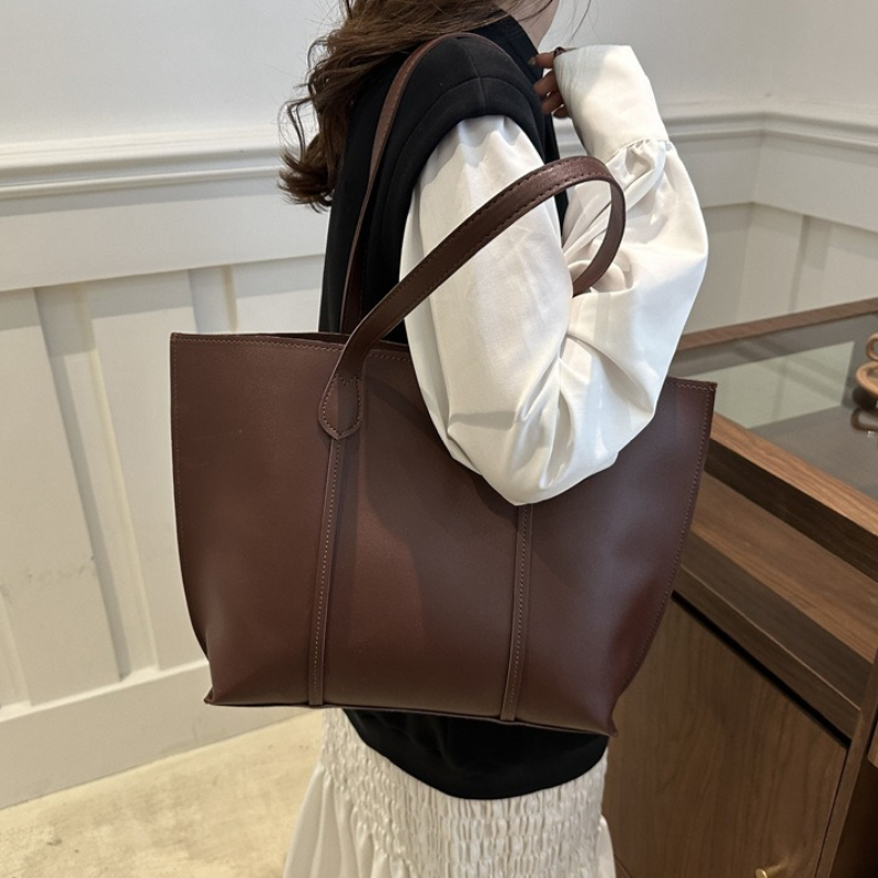 Retro Kunstleder Schultertasch – Leather Work Bag Laptop Bewertung und Preis