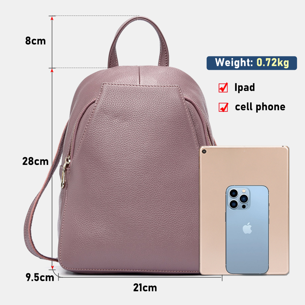 Zency Charm Damen-Rucksack, 10 – Leather Work Backpack Bewertung und Preis