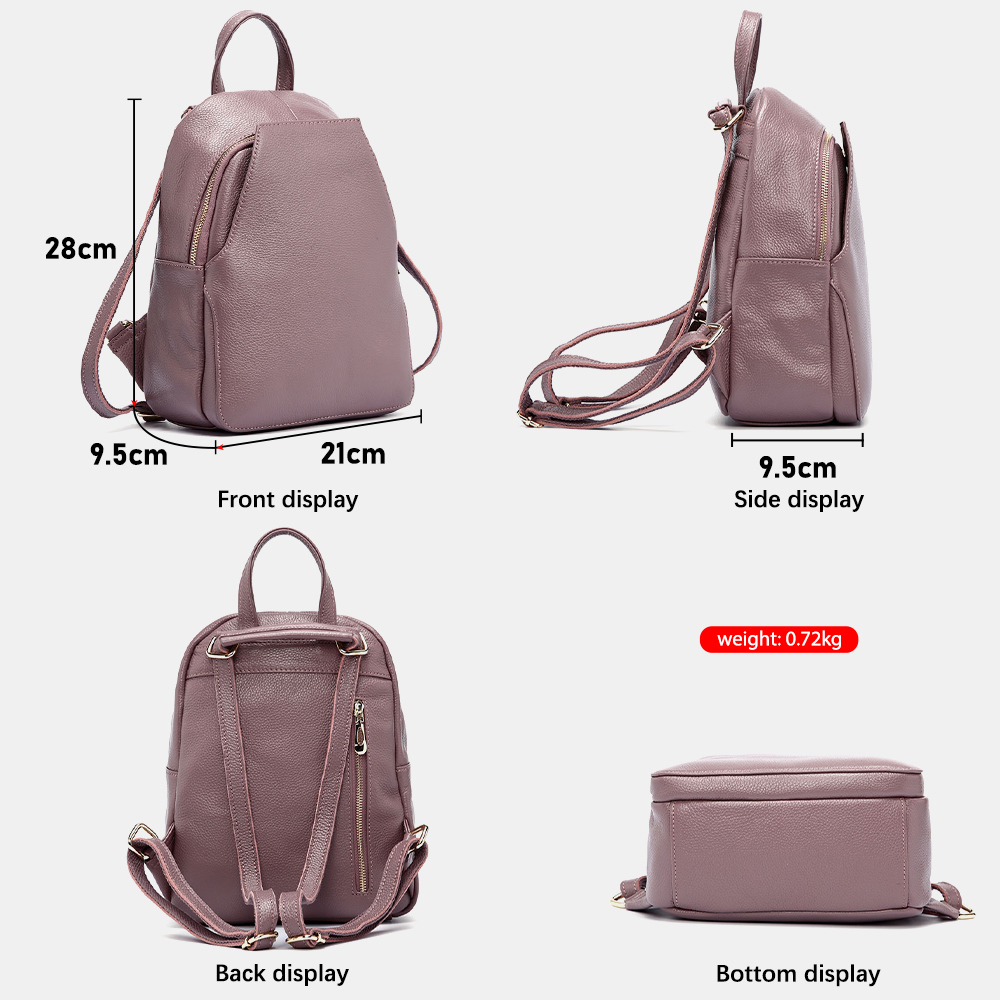 Zency Charm Damen-Rucksack, 10 – Leather Work Backpack Bewertung und Preis