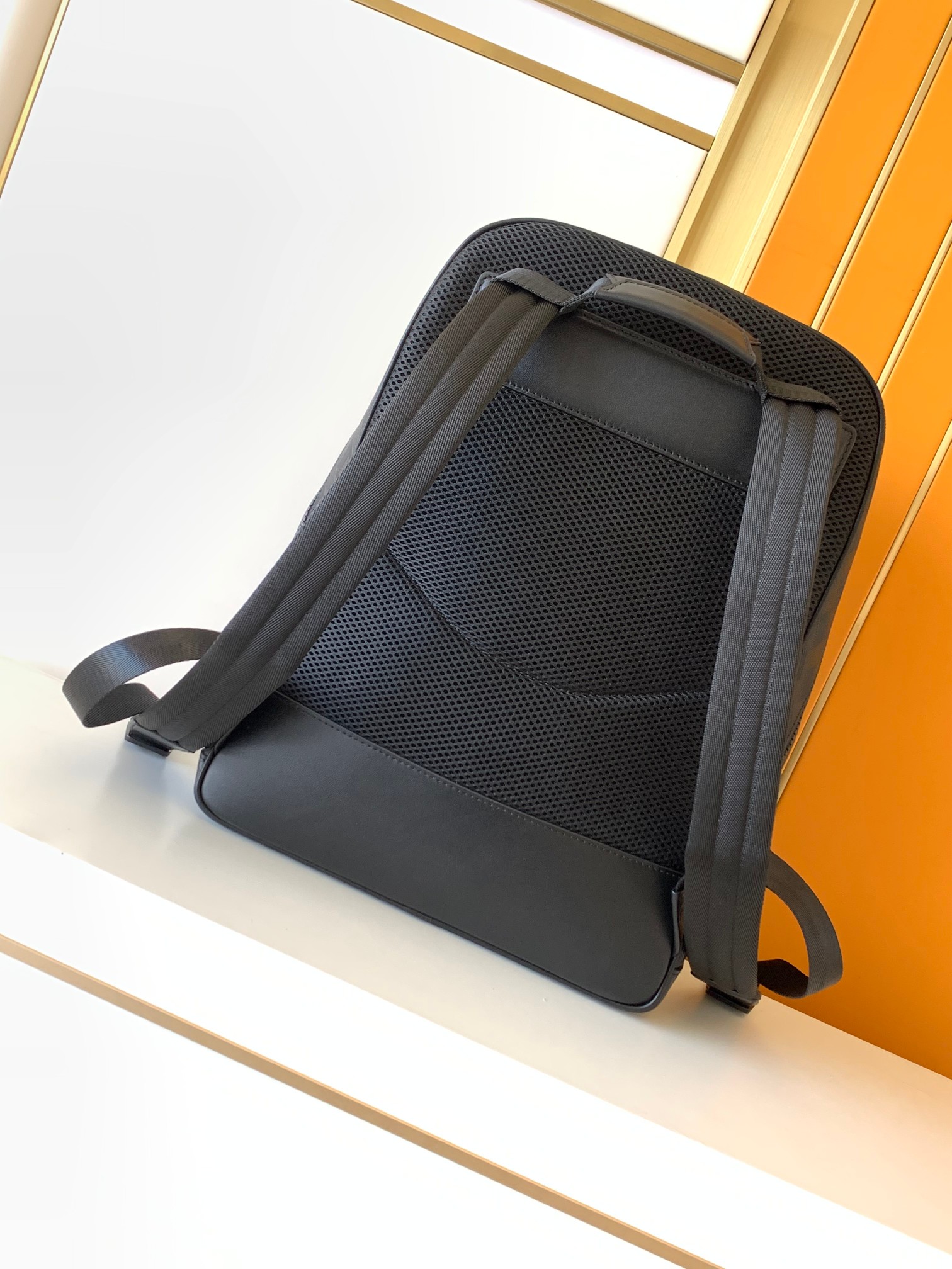 Minimalistischer schwarzer gep – Leather Work Rucksack Mens Bewertung und Preis