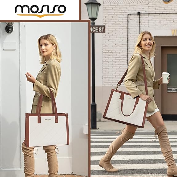 Wasserdichte Laptoptasche für  – Leather Work Bag Laptop Bewertung und Preis