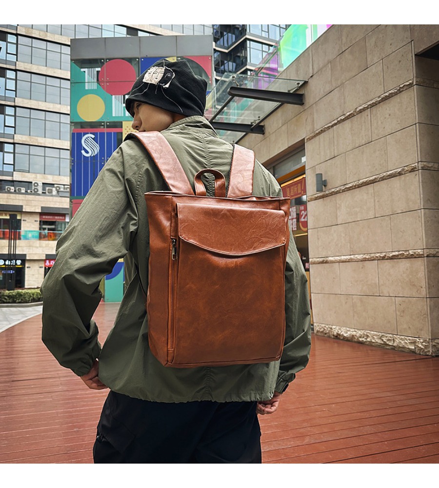Vintage-Rucksack für Herren im – Leather Work Bag Laptop Bewertung und Preis