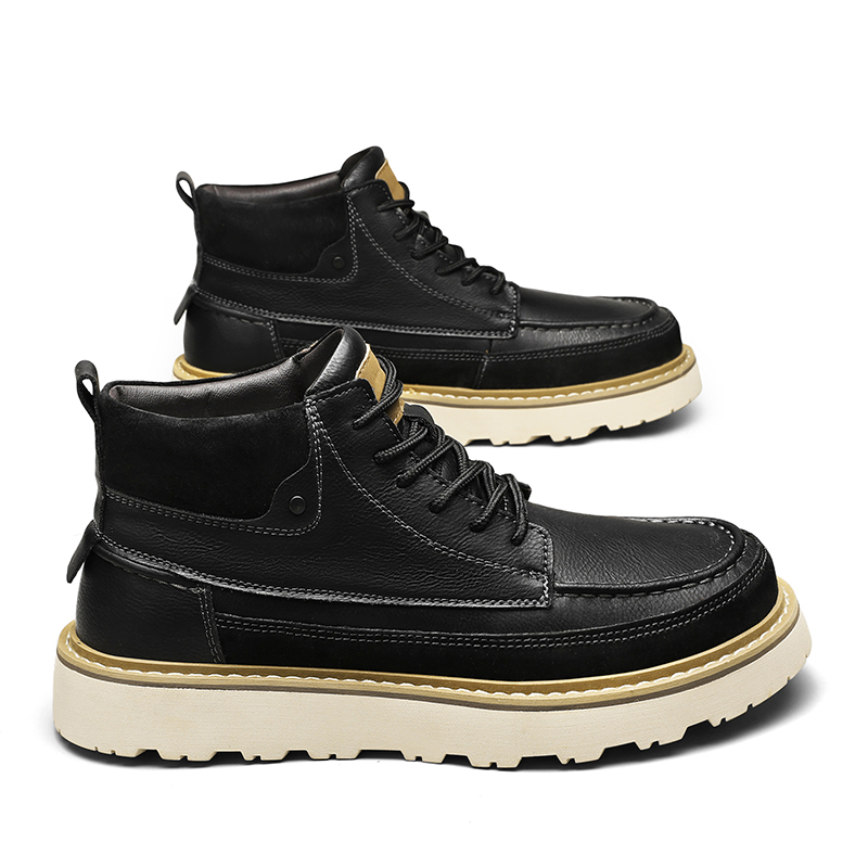 Herren Braune Fleece-gefüttert – Leather Work Boots Bewertung und Preis