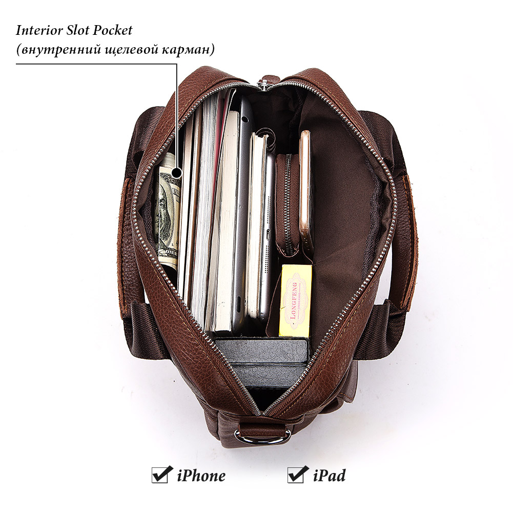 Robuste Taschen aus echtem Led – Leather Work Bag Men Bewertung und Preis