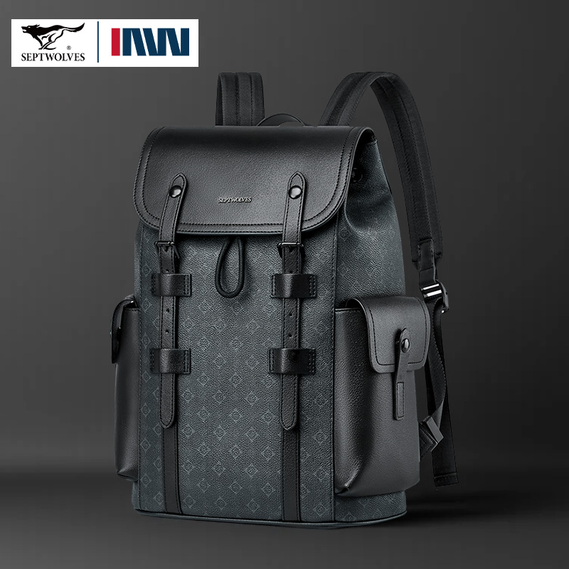 Septwolves Hochwertiger Busine – Leather Work Rucksack Mens Bewertung und Preis