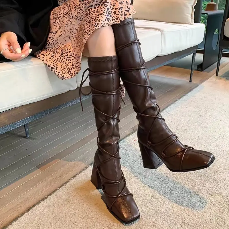 Herbst Winter Lederband Knieho – Leather Work Boots Bewertung und Preis