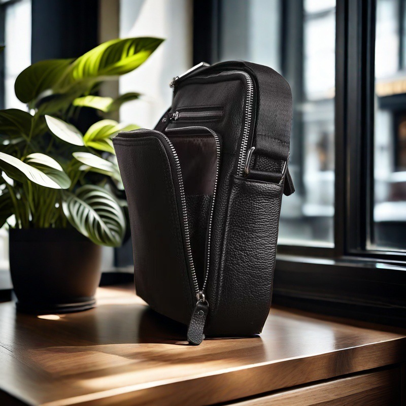 Wasserdichte Herrenhandtasche  – Leather Work Bag Men Bewertung und Preis