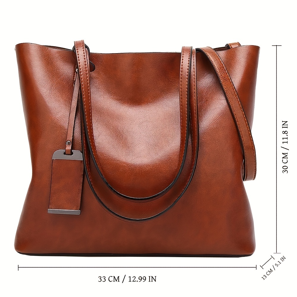 Modische klassische Retro Lede – Leather Work Handbags For Women Bewertung und Preis