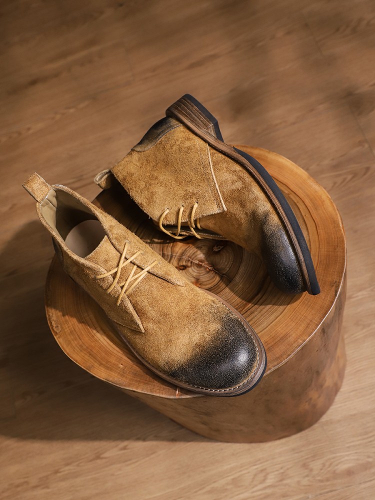 Mode Vielseitige Männliche Sch – Leather Work Boots Bewertung und Preis